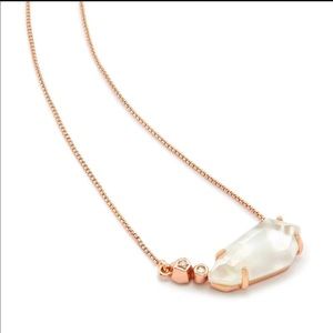 SOLD Kendra Scott Rose Gold MOP necklace NWOT